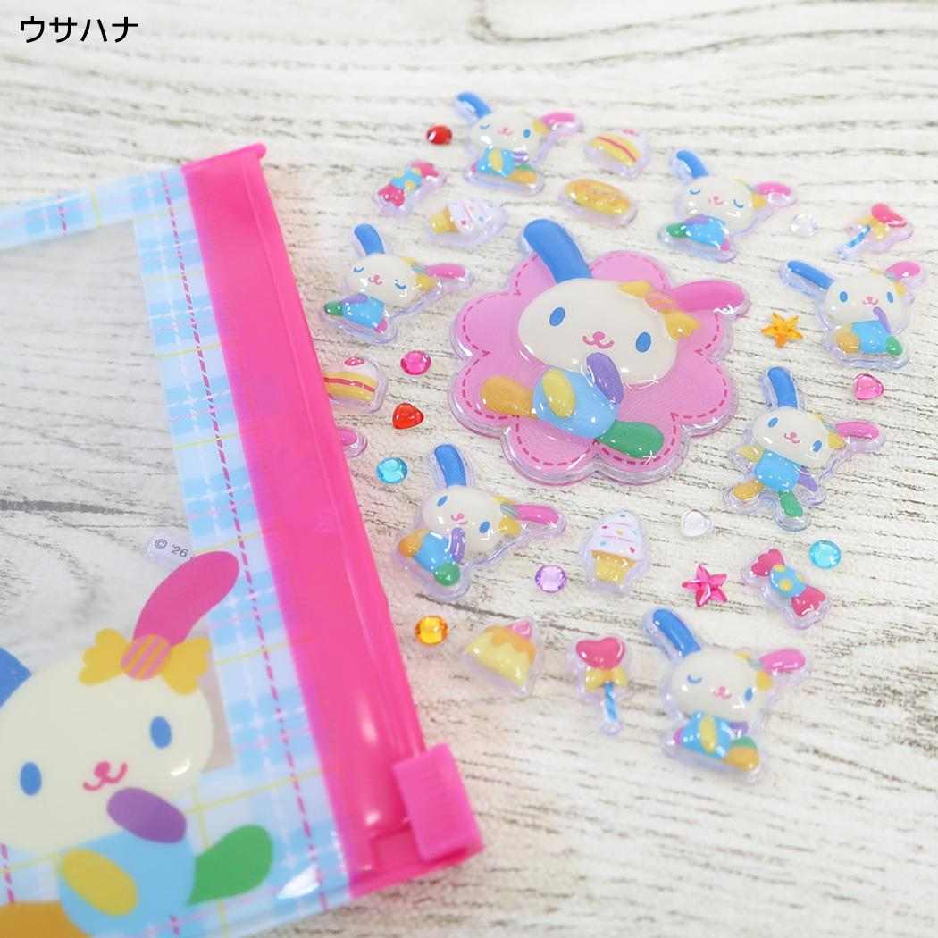 サンリオキャラクターズ フレークシール プチパーツ ウサハナ Sanrio ケイカンパニー