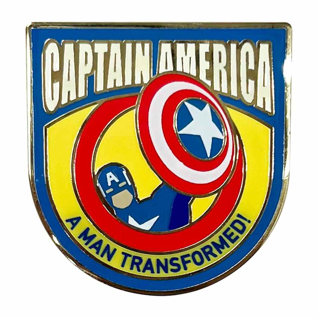 ピンバッジ3個セット ピンズ キャプテンアメリカ MARVEL インロック コレクション雑貨 メール便可