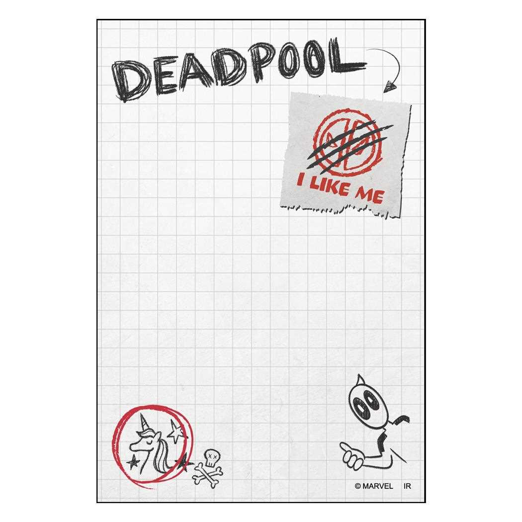 パタパタメモ メモ帳 デッドプール&ウルヴァリン MARVEL インロック コレクション文具 メール便可