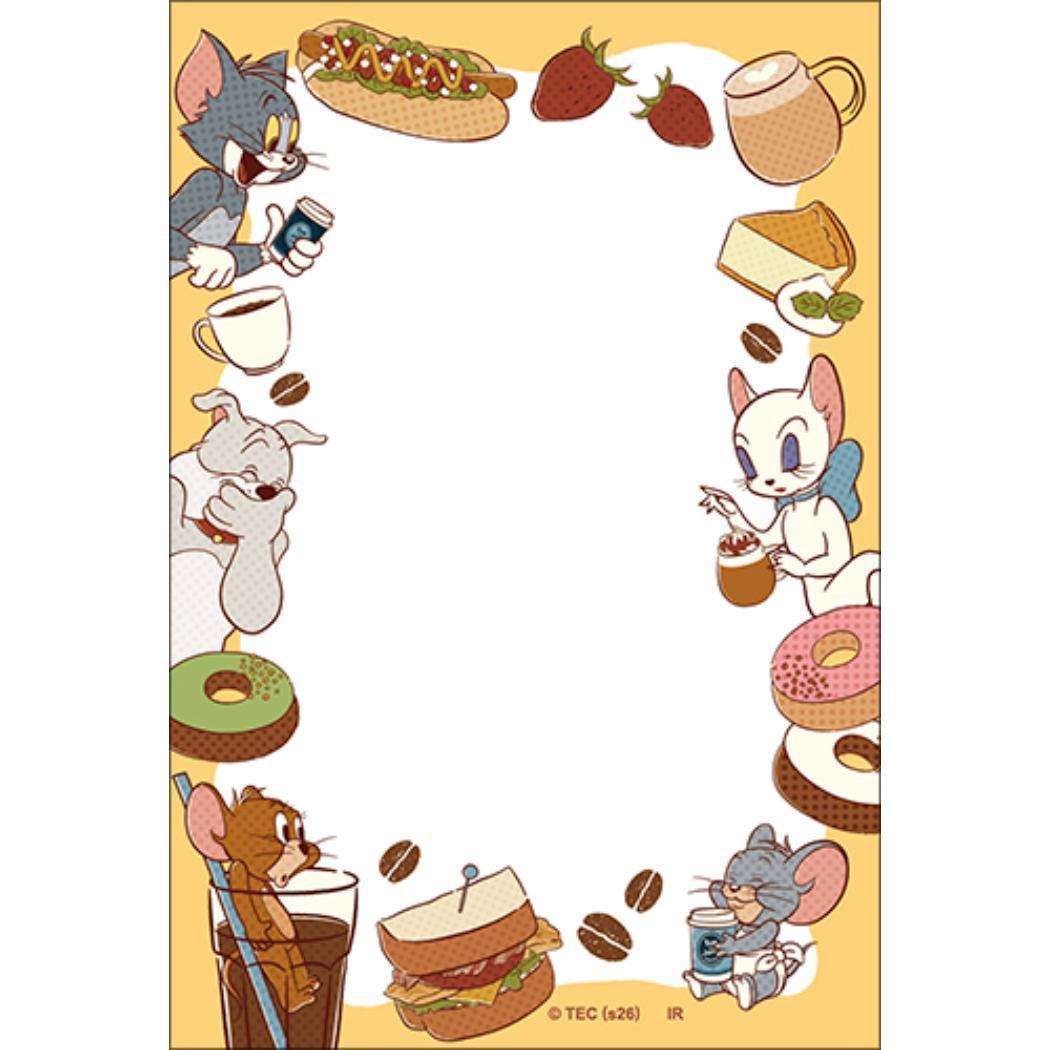 トムとジェリー メモ帳 DELICIOUS TREATS パタパタメモ ワーナーブラザース インロック
