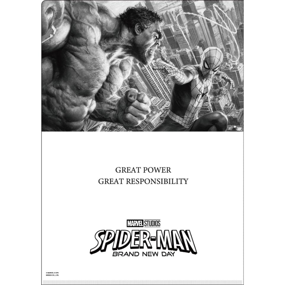 スパイダーマン:ブランド・ニュー・デイ クリアフォルダー クリアファイル A4 MARVEL インロック