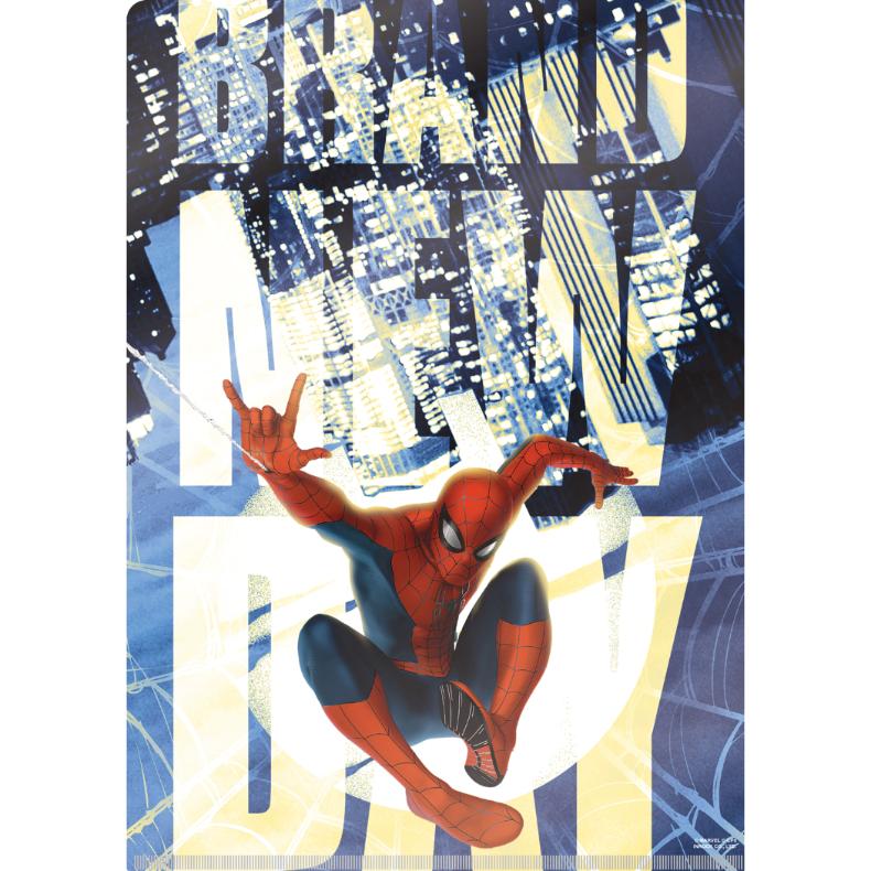 スパイダーマン:ブランド・ニュー・デイ クリアフォルダー メタリッククリアファイル A4 MARVEL インロック