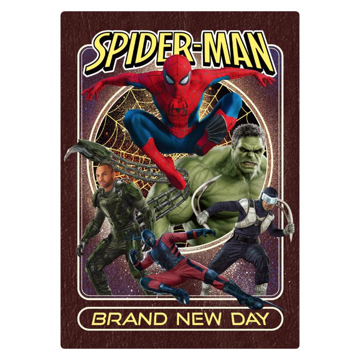 スパイダーマン:ブランド・ニュー・デイ 下じき 3D下敷き B5 MARVEL インロック