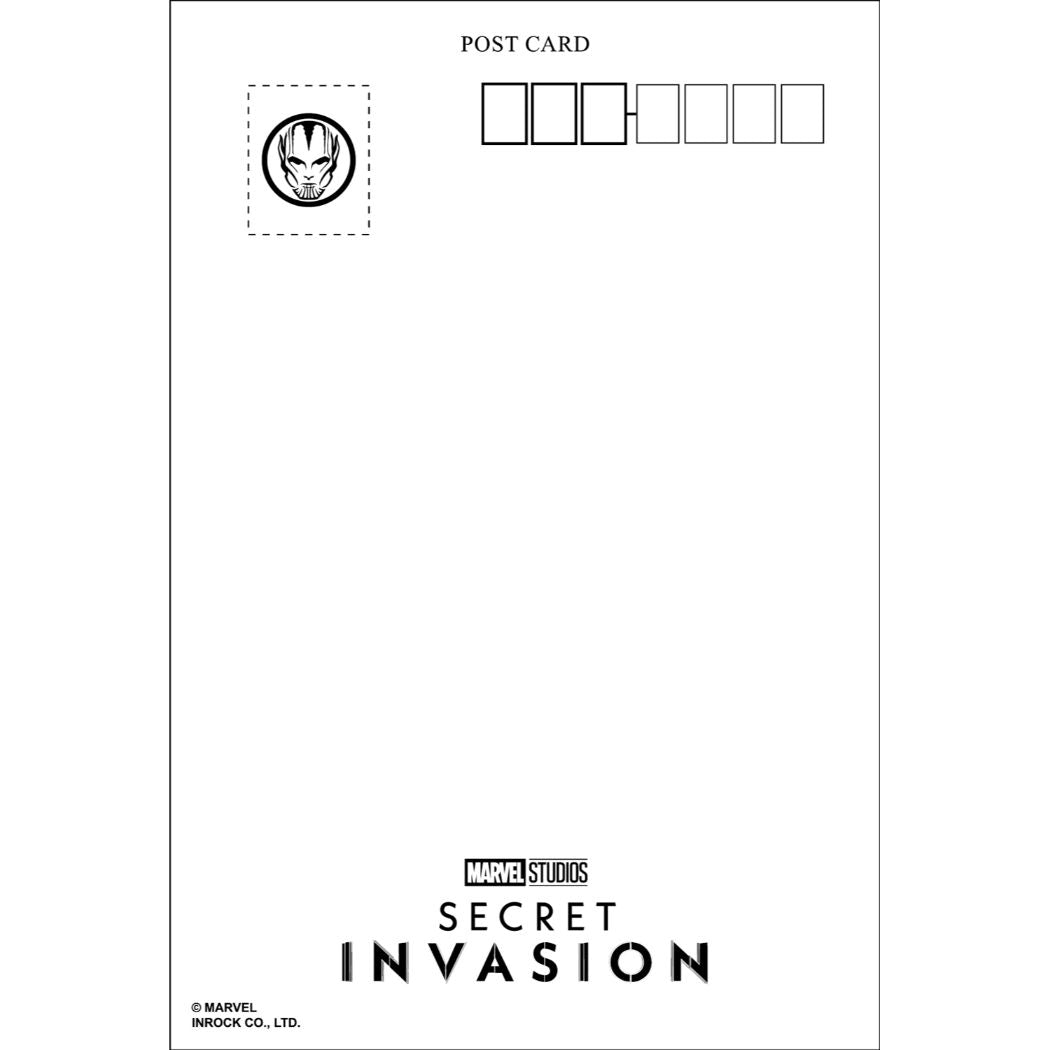 POSTCARD ポストカード シークレット インベージョン Secret Invasion MARVEL インロック コレクション文具 メール便可