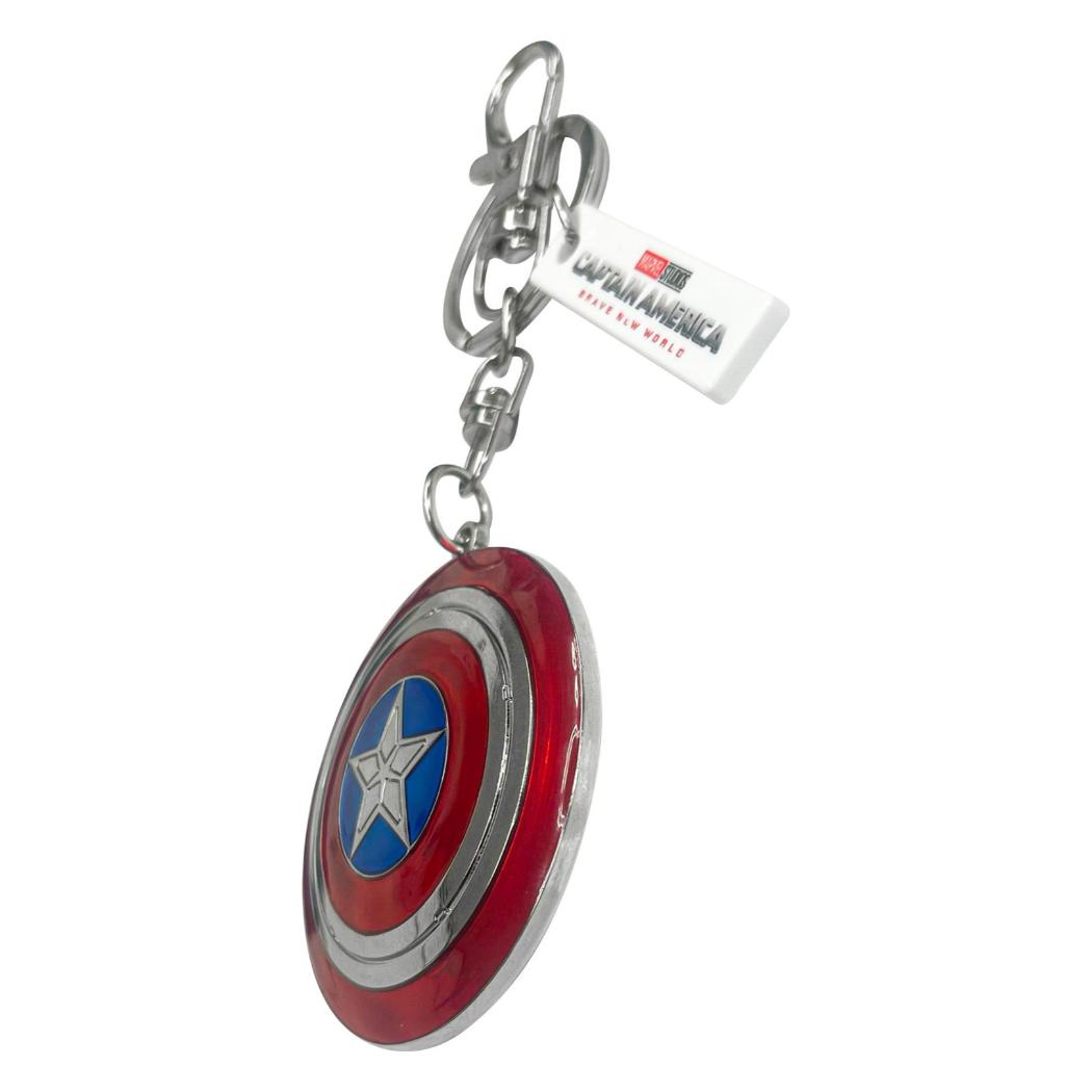 メタルキーホルダー キーリング キャプテンアメリカ:ブレイブ ニュー ワールド MARVEL インロック コレクション雑貨 メール便可