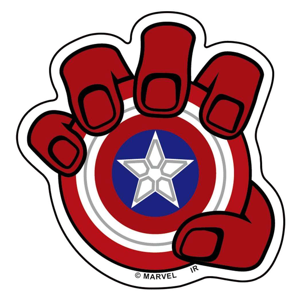 ステッカーセット 5枚入り ダイカットシール キャプテンアメリカ:ブレイブ ニュー ワールド MARVEL インロック コレクション文具 デコレーション メール便可