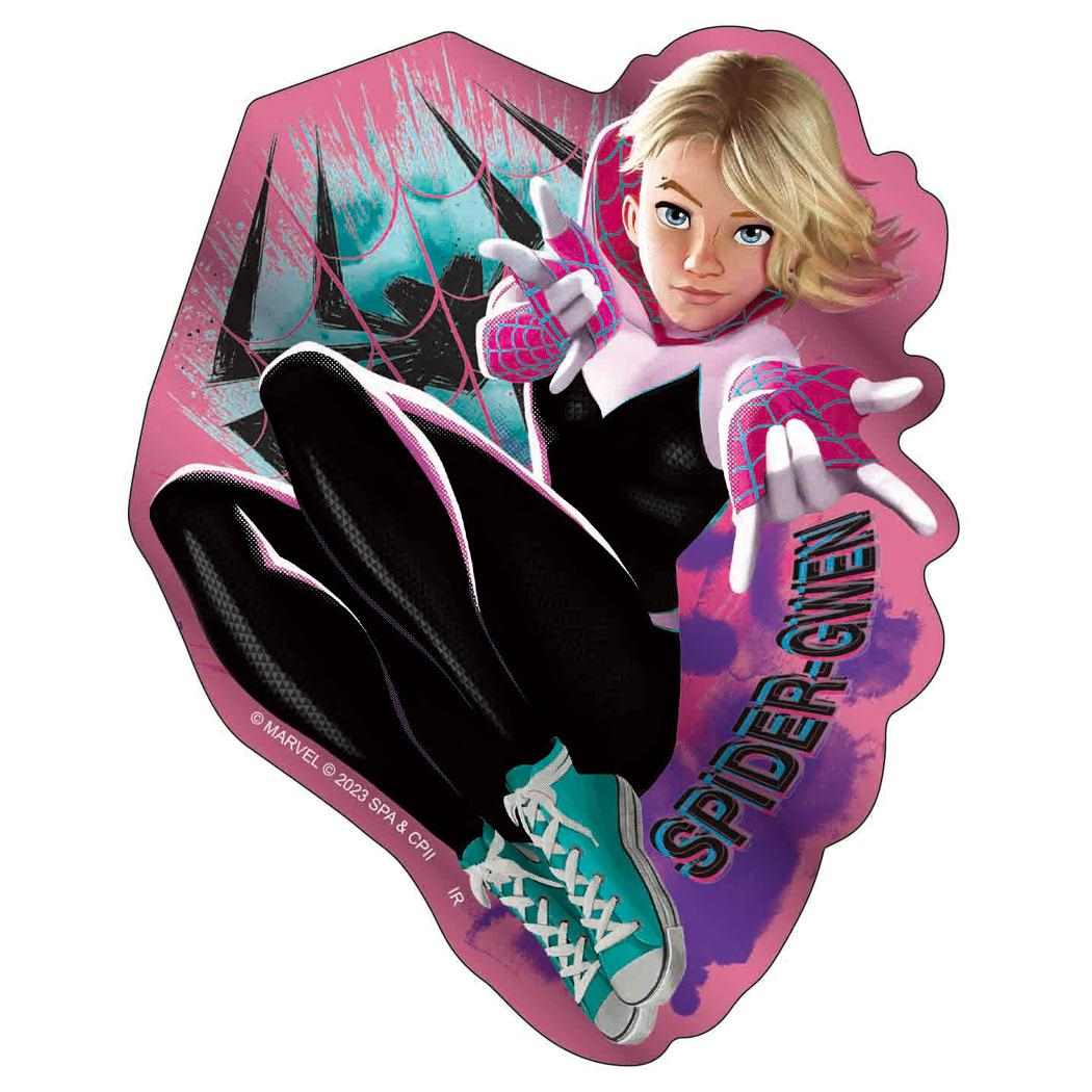 メタリックステッカー ビッグ シール スパイダーマン:アクロス ザ スパイダーバース GWEN STACY インロック コレクション雑貨 メール便可