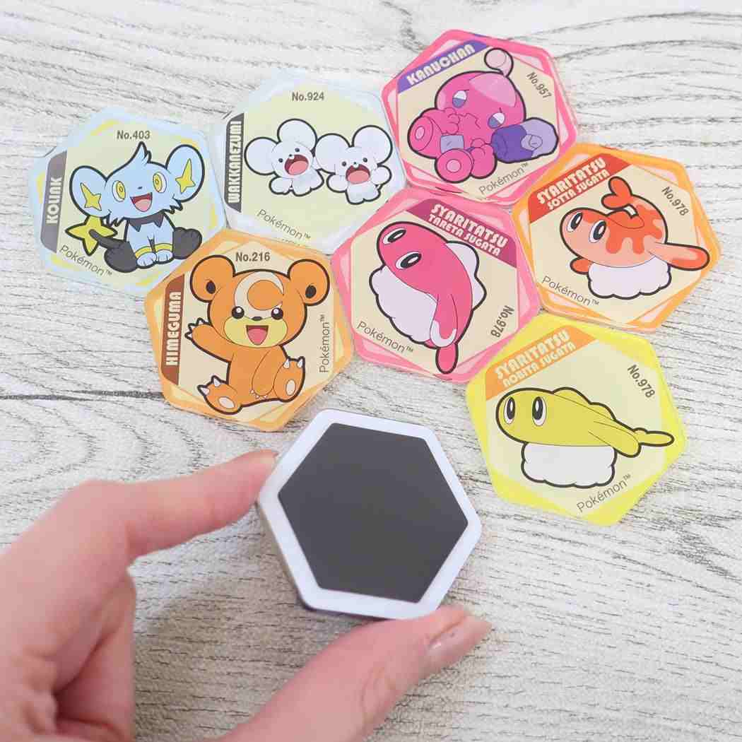 ハニカムアクリルマグネット vol.5 磁石 ポケットモンスター ワッカネズミ ポケモン アイアップ コレクション雑貨 メール便可