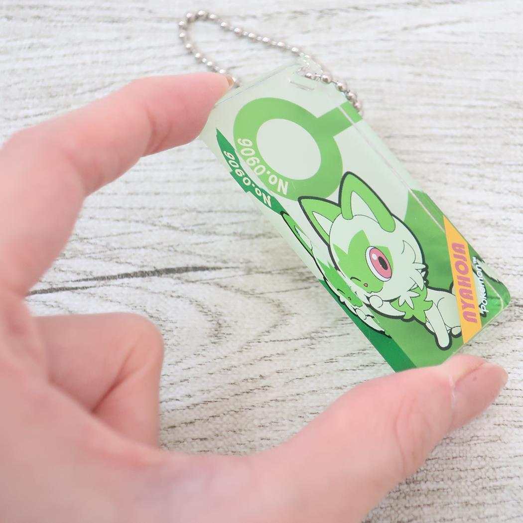 ドミテリアキーチェーン vol.2 キーホルダー ポケットモンスター ニャオハ ポケモン アイアップ ボールチェーン アクキー アクリルキーホルダー メール便可