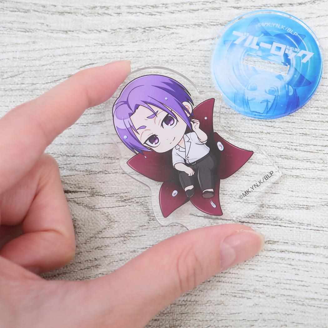 ぷちふれ アクリルスタンド アクリルスタンド ブルーロック 御影玲王 少年マガジン アイアップ コレクション雑貨 アニメメール便可