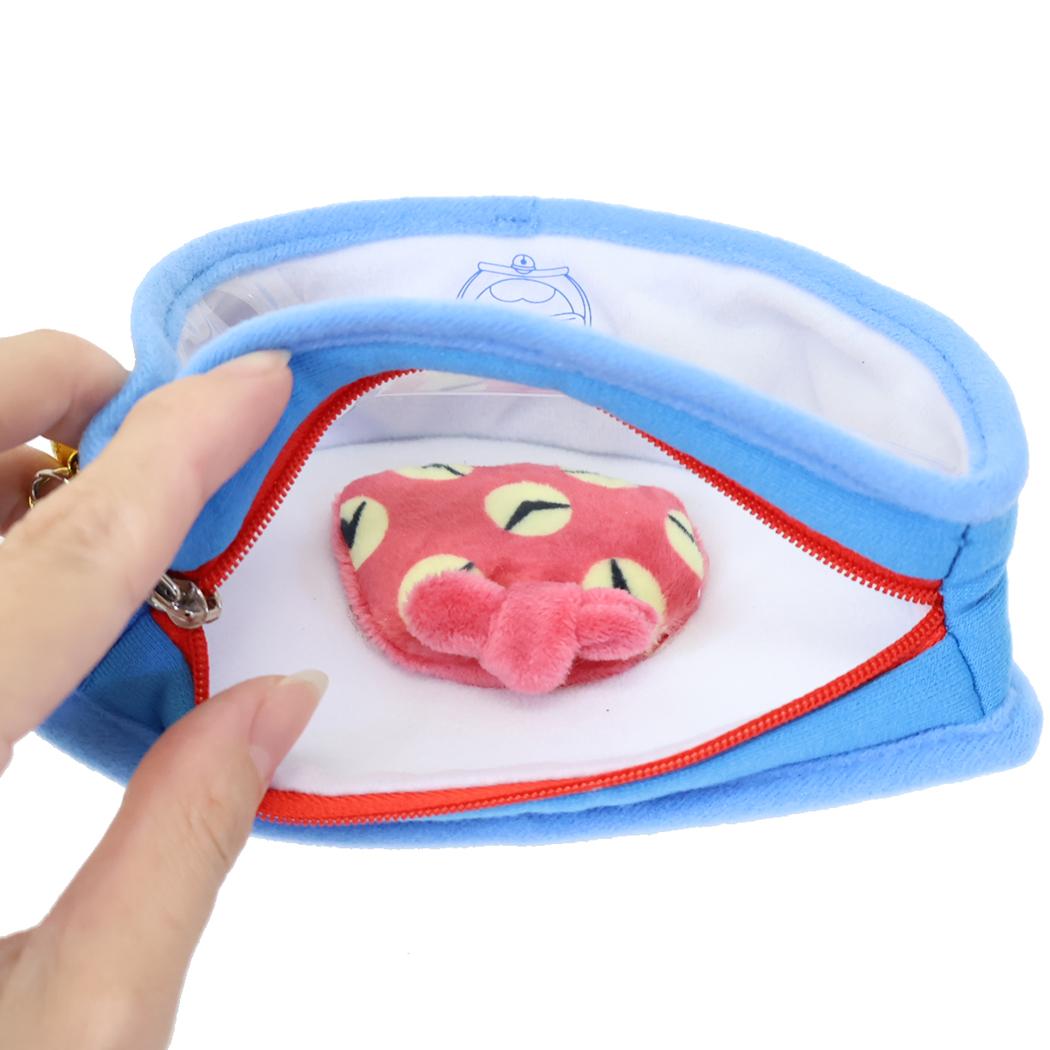 四次元ポケット型ポーチ コスメポーチ ドラえもん タイムふろしき 藤子F不二雄 アイアップ 小物入れ 化粧ポーチ アニメ