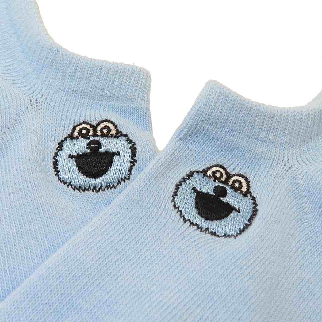 刺繍スニーカーソックス 女性用靴下 パペットスンスン PUPPET SUNSUN ジェイズプランニング かわいい メール便可
