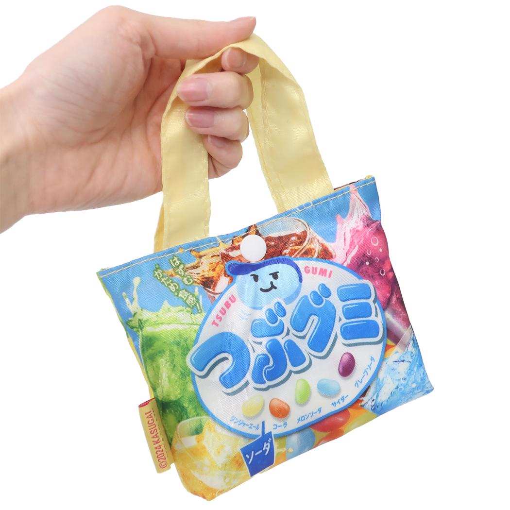 エコバッグ ショッピングバッグ つぶグミ お菓子パッケージ ジェイズプランニング お買い物かばん メール便可