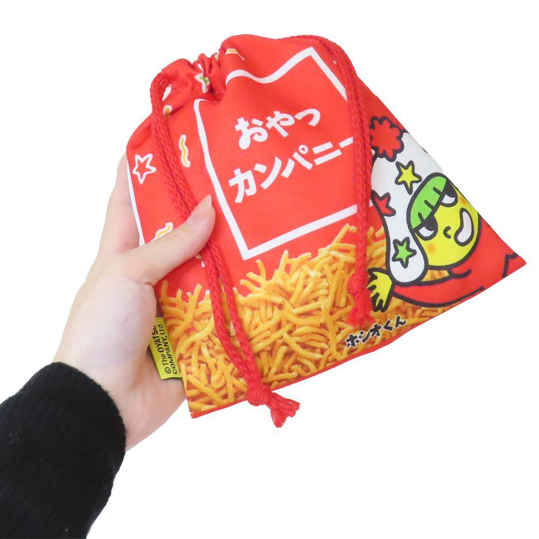 きんちゃくポーチ 巾着袋 ベビースターラーメン お菓子パッケージ ジェイズプランニング 新学期準備雑貨 小物入れ メール便可