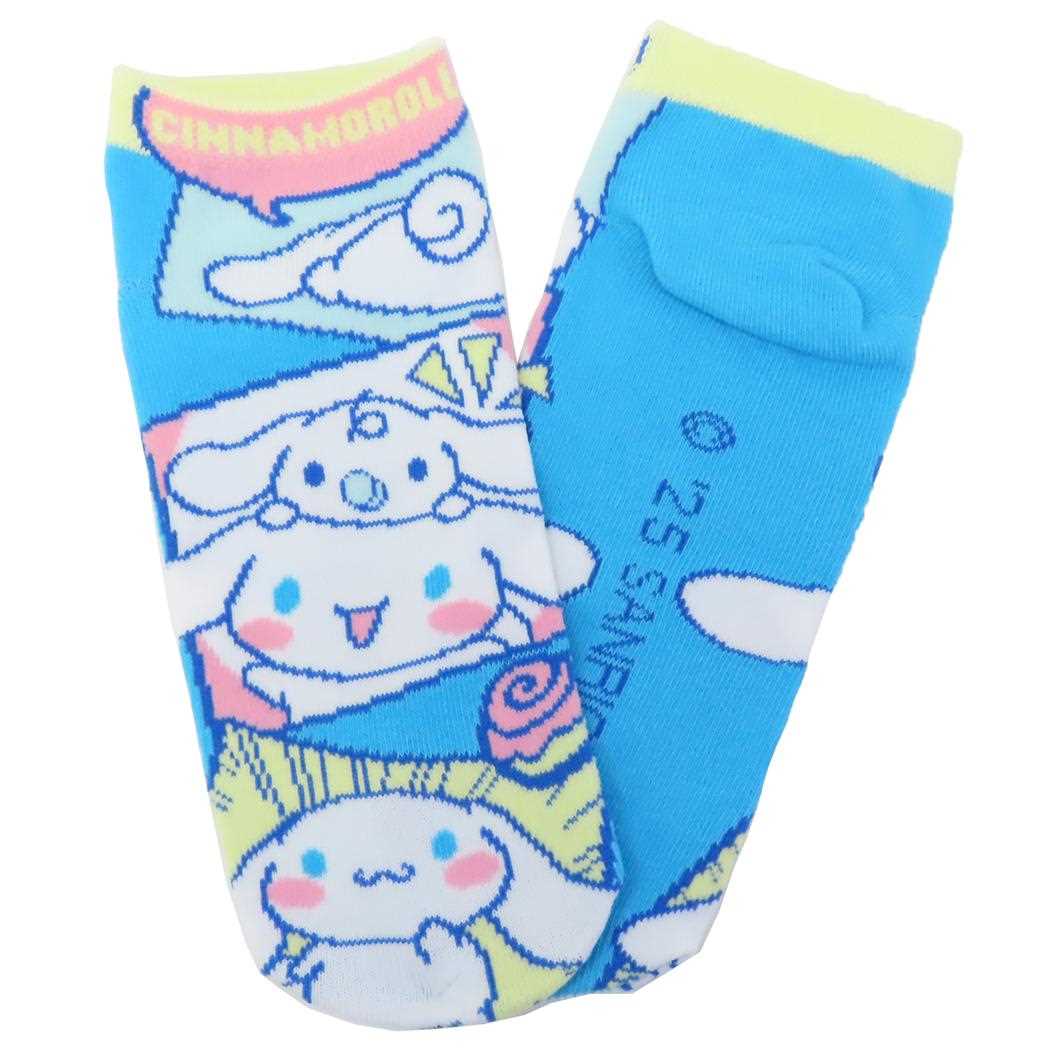 ソックス レディース 女性用靴下 シナモロール コミック サンリオ ジェイズプランニング かわいい メール便可