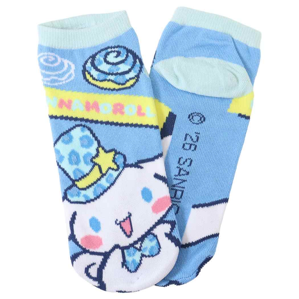 シナモロール レディースソックス 女性用靴下 ソックス 22-24cm アニマルファッション サンリオ ジェイズプランニング