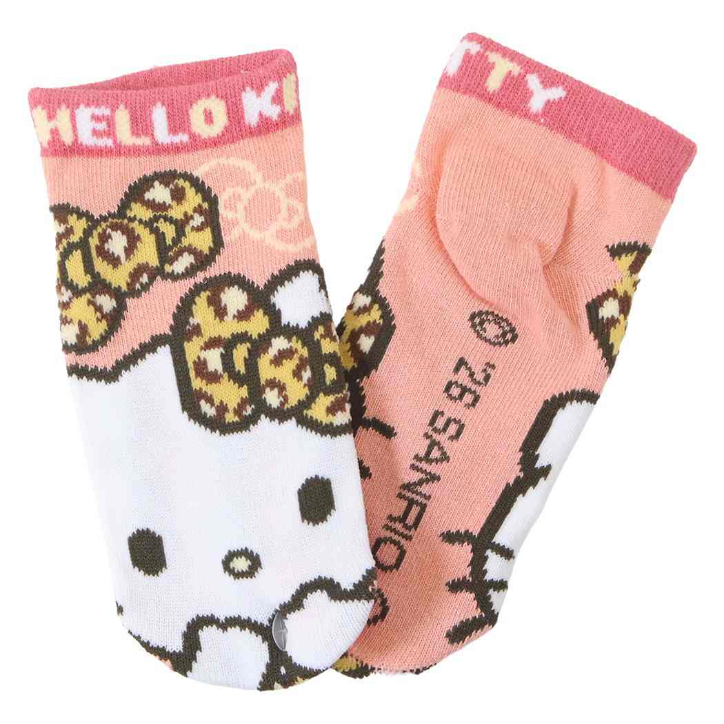 サンリオキャラクターズ 子供用靴下 キッズソックス 13-18cm アニマルファッション ハローキティ Sanrio ジェイズプランニング