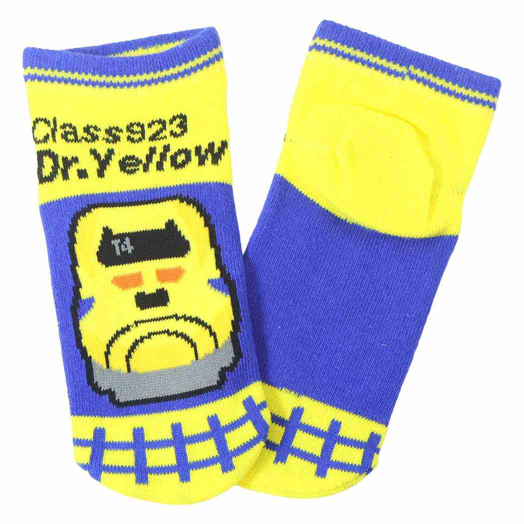鉄道グッズ 子供用靴下 キッズソックス 13-18cm ドクターイエロー ジェイズプランニング