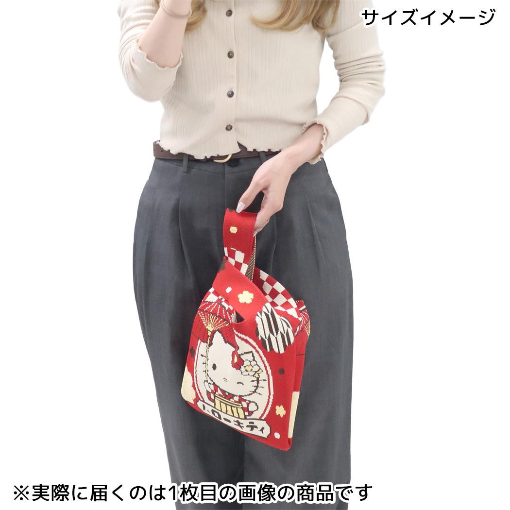 シナモロール ミニバッグ ジャガード織ミニトートバッグ ロマン サンリオ ジェイズプランニング 手提げかばん キャラクター グッズ メール便可 シネマコレクション