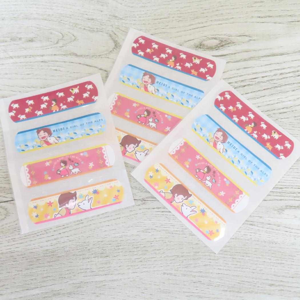 絆創膏 ばんそうこう アルプスの少女ハイジ ジェイズプランニング 救急 バンドエイド カットバン リバテープ メール便可