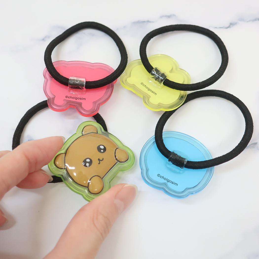 ぷっくりったいヘアゴム ヘアアクセ チェゴシム ねこゴシム ケイカンパニー プレゼント メール便可