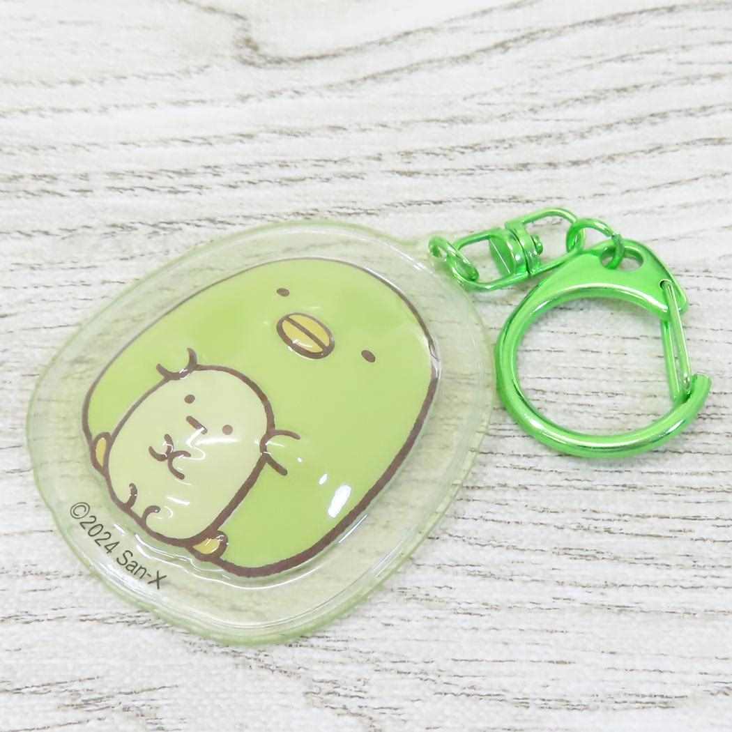 ぷっくりったいキーホルダー キーリング すみっコぐらし ぺんぎん? サンエックス ケイカンパニー プレゼント メール便可