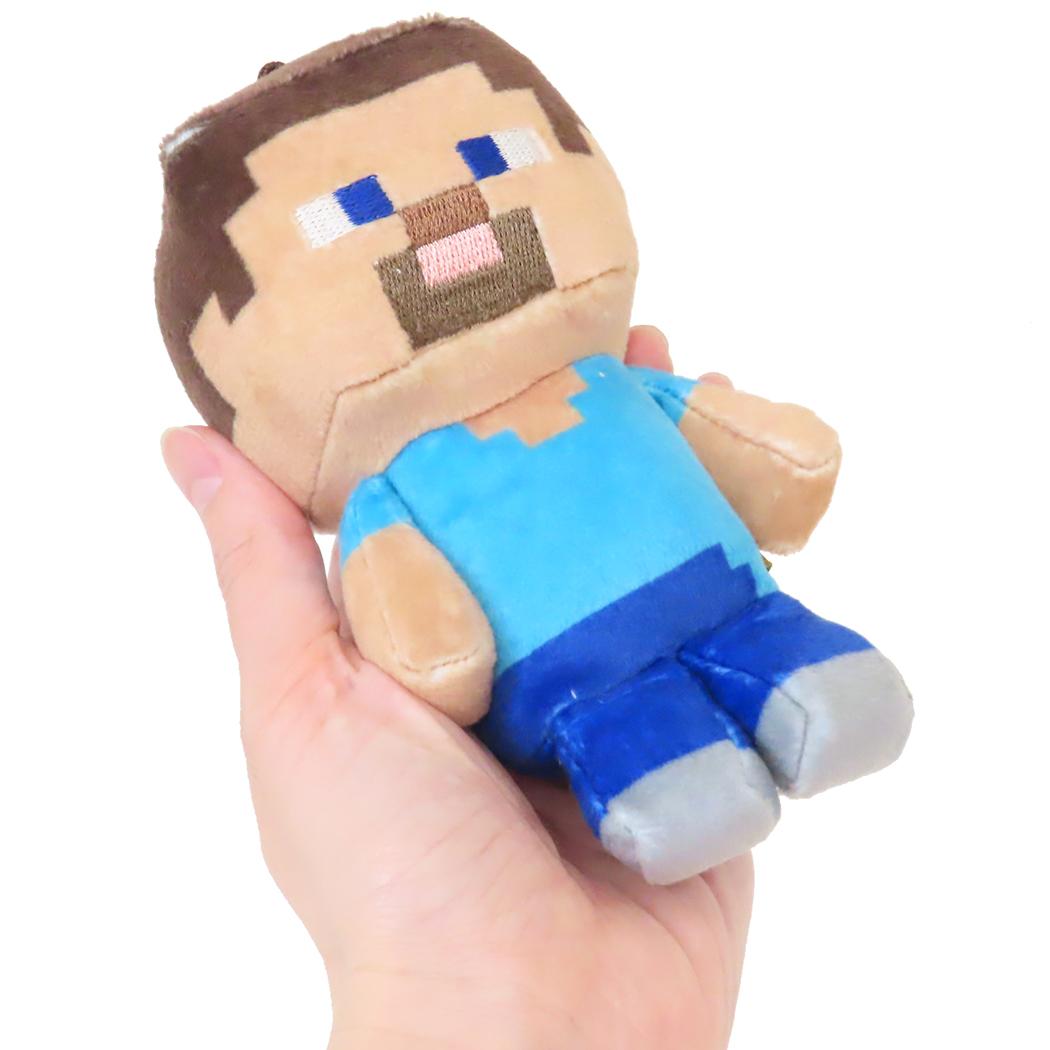 ボールチェーンマスコット マスコット マインクラフト スティーブ Minecraft プレゼント かわいい ミニぬいぐるみ ゲーム