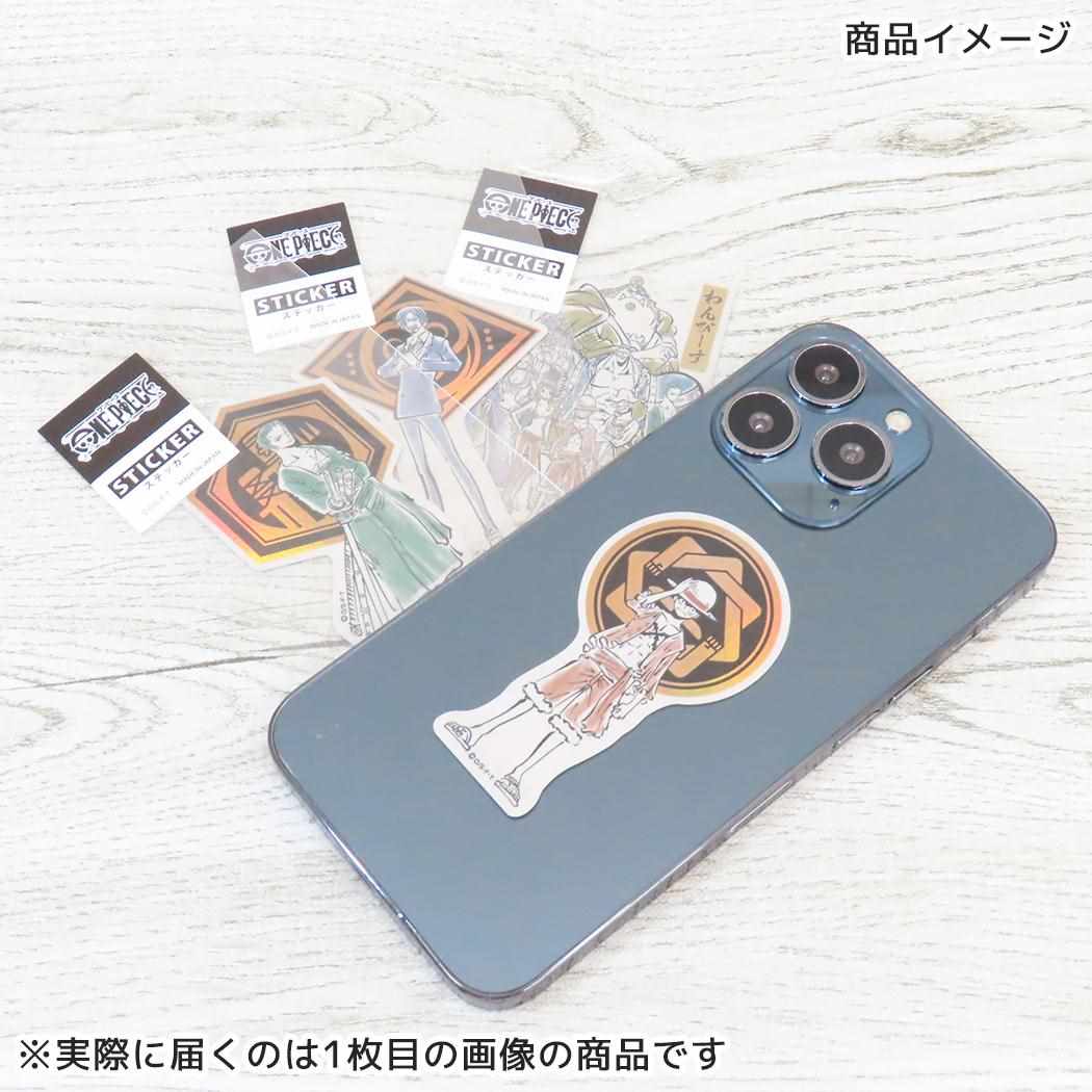 ステッカー ダイカットシール ワンピース ゾロ 少年ジャンプ デコシール スマホステッカー アニメメール便可