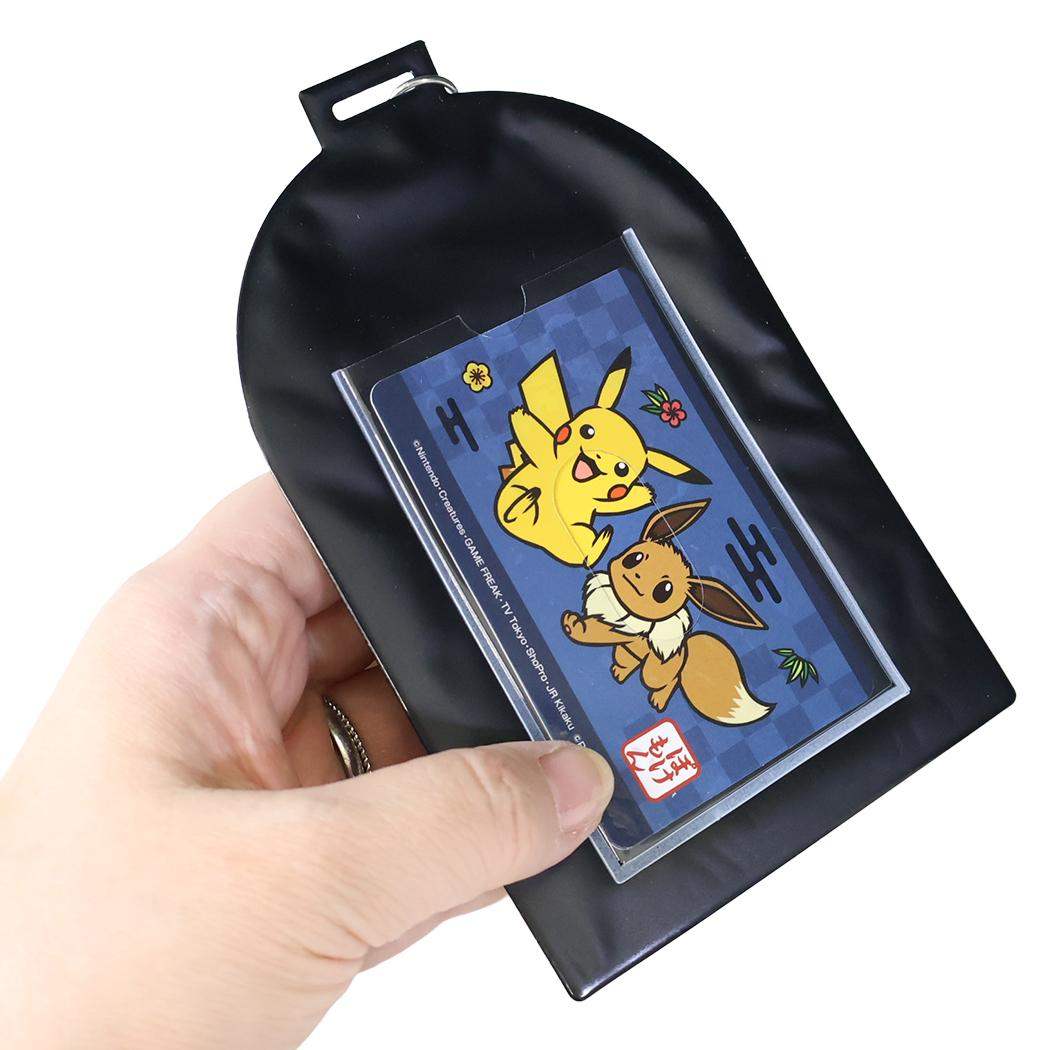 ポケットモンスター 定期入れ PVCパスケース ピカチュウ 総柄 ポケモン