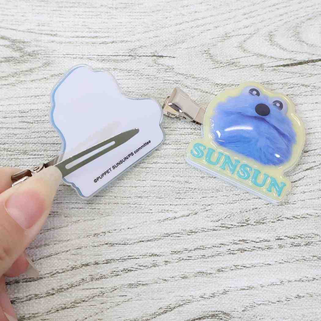 パペットスンスン ヘアアクセサリー ぷっくりったいヘアクリップ2P スンスン PUPPET SUNSUN