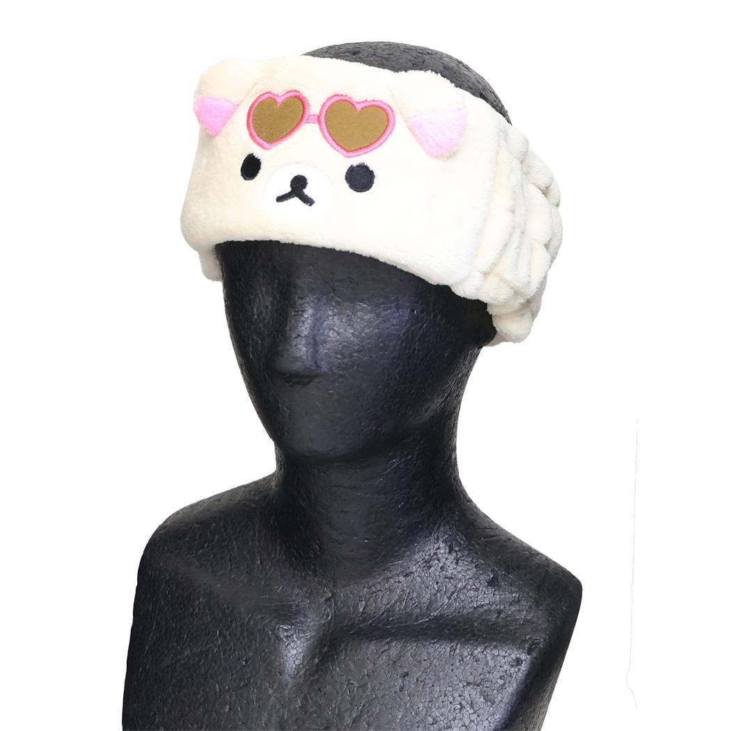 リラックマ ヘアアクセ ヘアバンド コリラックマ サンエックス 洗顔 メイク キャラクター グッズ メール便可 シネマコレクション