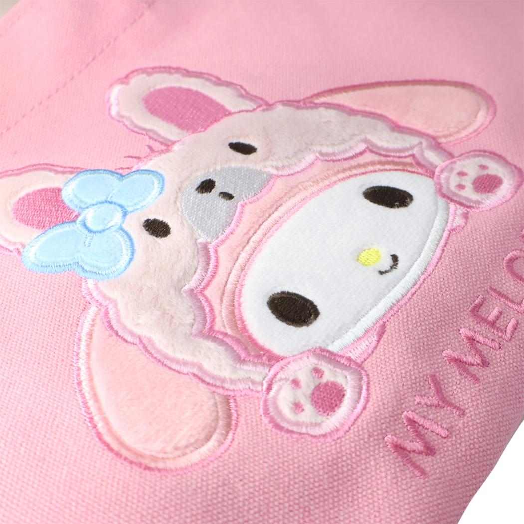 帆布ミニトート ランチバッグ マイメロディ バンザイシリーズ ウサギ サンリオ お弁当かばん メール便可