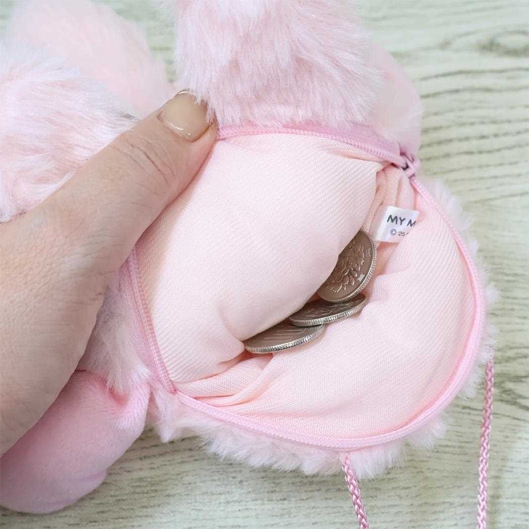 ぬいぐるみネックポーチ ポシェット マイメロディ バンザイシリーズ ウサギ サンリオ プレゼント