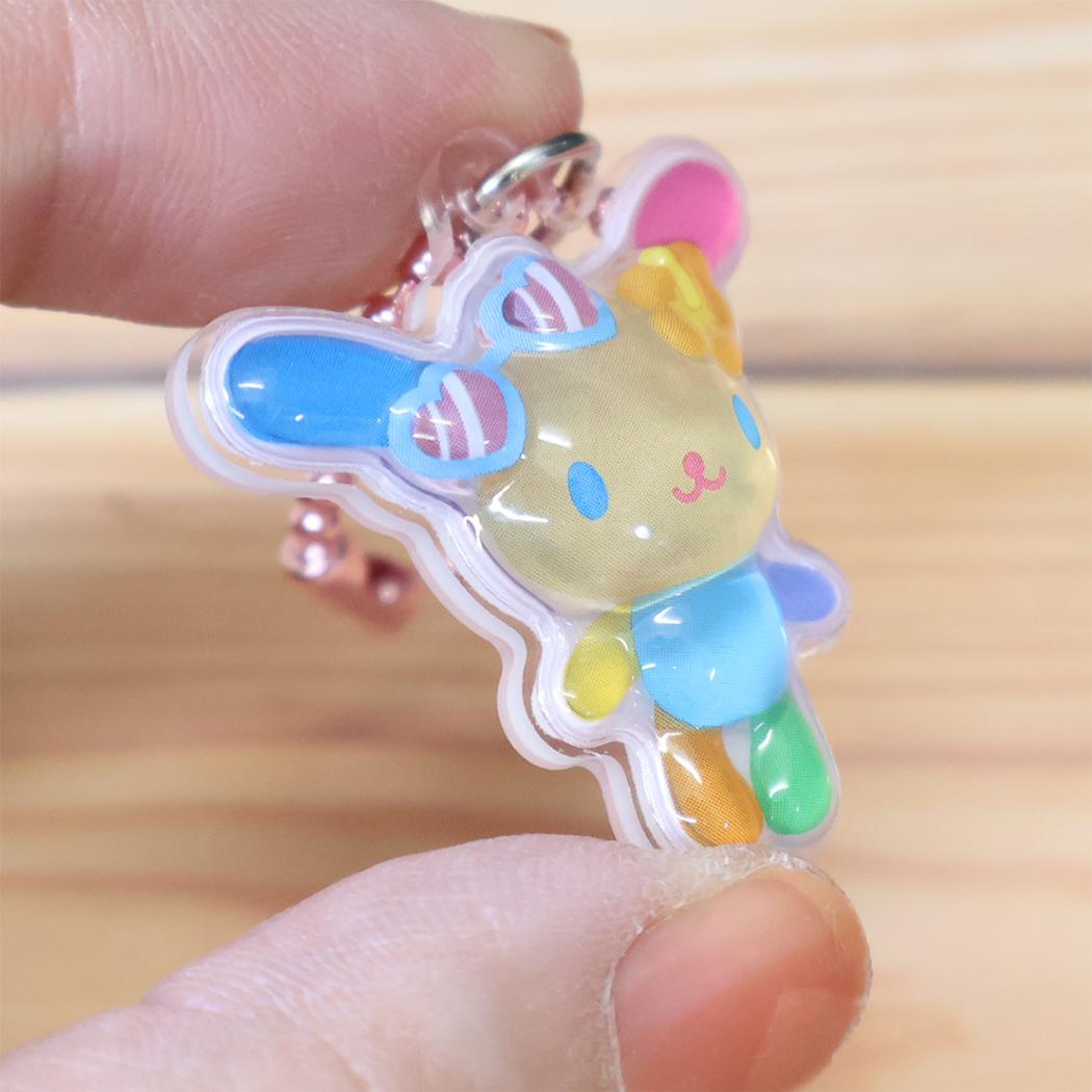 サンリオキャラクターズ キーホルダー ぷっくりったいプチボールチェーン ウサハナ Sanrio