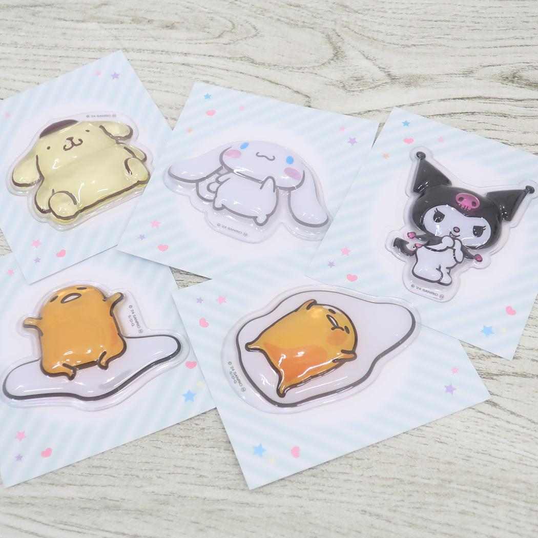 ぷっくりったいステッカー キャラクターステッカー ぐでたま B サンリオ ケイカンパニー デコシール メール便可