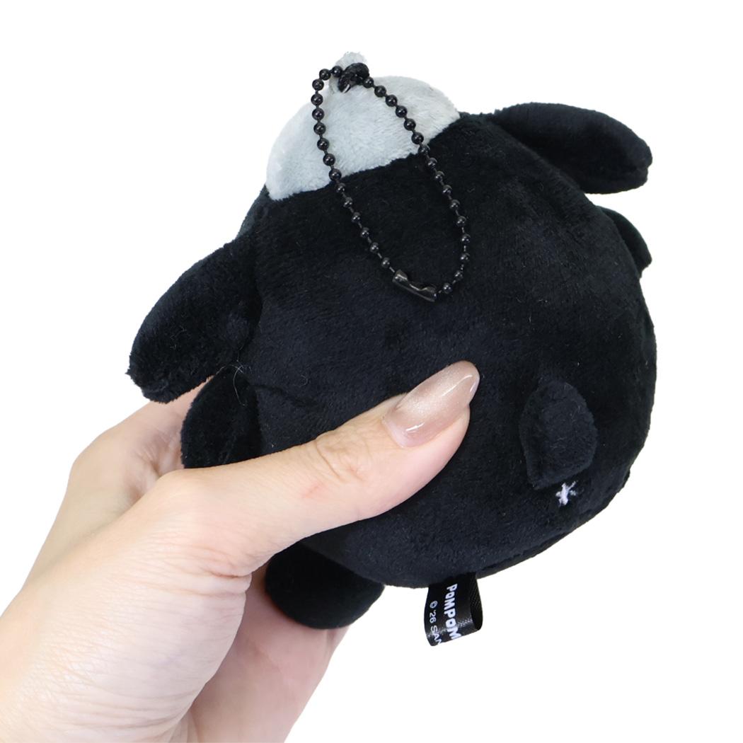 ポムポムプリン マスコット ボールチェーンマスコット モノクロシリーズ サンリオ プレゼント かわいい ミニぬいぐるみ キャラクター グッズ シネマコレクション