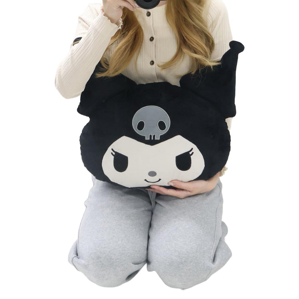 クロミ クッション フェイスクッション モノクロシリーズ サンリオ インテリア キャラクター グッズ シネマコレクション