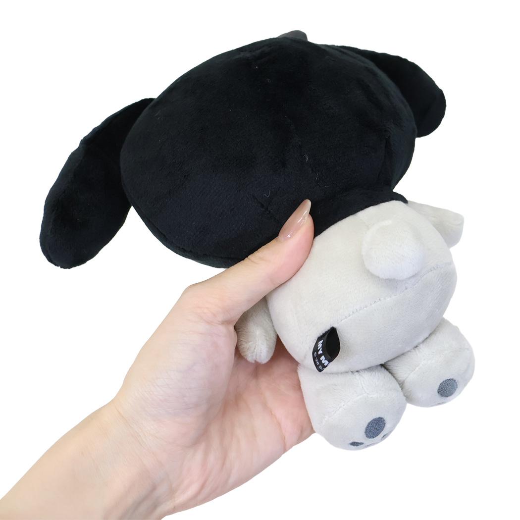 マイメロディ ぬいぐるみ プラッシュドール モノクロシリーズ サンリオ プレゼント キャラクター グッズ シネマコレクション