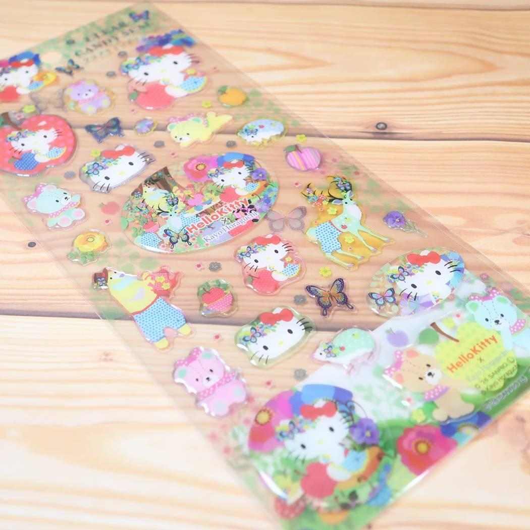 サンリオ シールシート クリアキャンディシール ハローキティ sanrio