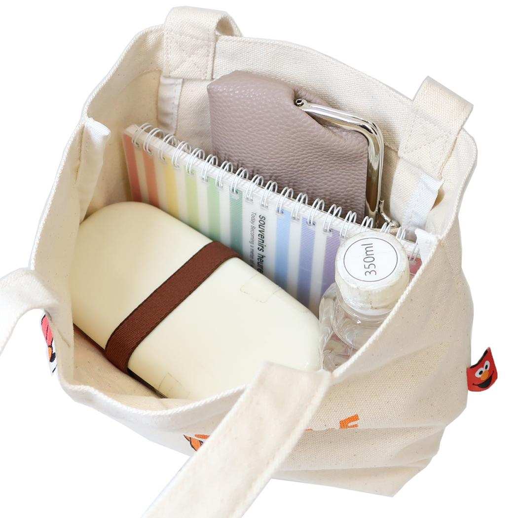 帆布ミニトート ランチバッグ セサミストリート エルモ お弁当かばん メール便可