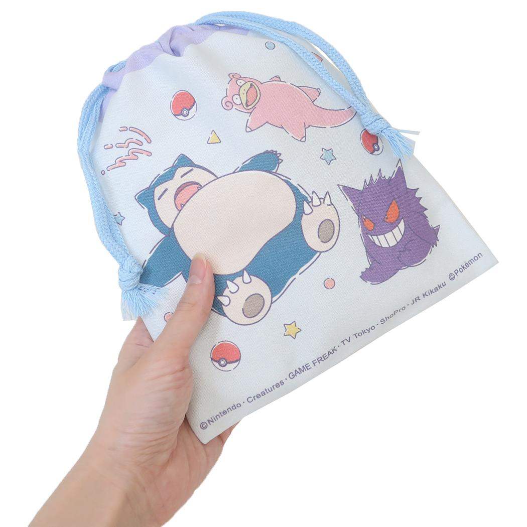 巾着S きんちゃくポーチ 巾着袋 ポケットモンスター サックス ポケモン マルヨシ 新学期準備雑貨 幼稚園 小学生 メール便可