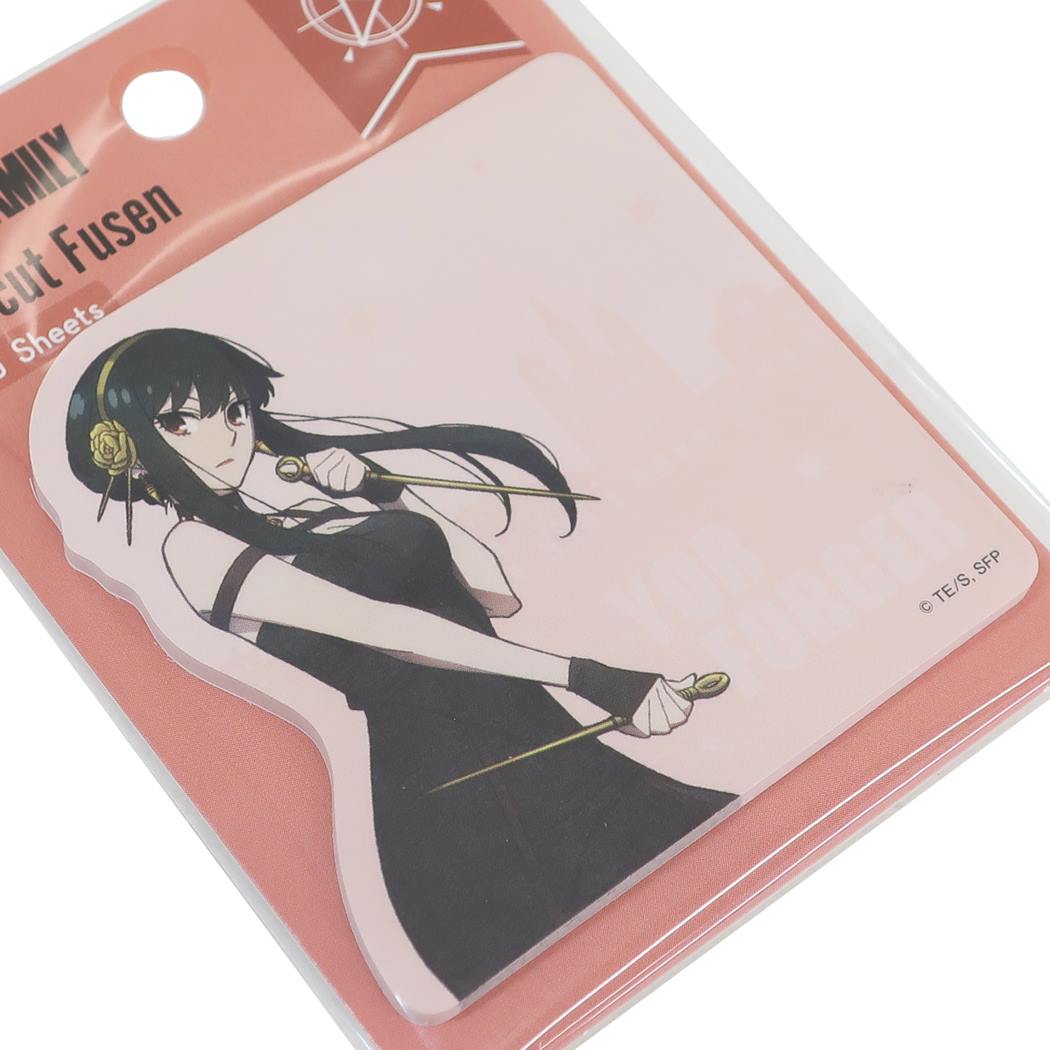 SPYxFAMILY スパイファミリー ダイカット ふせん 付箋 ヨル 少年ジャンプ カミオジャパン 新学期準備文具 コレクション文具 アニメメール便可