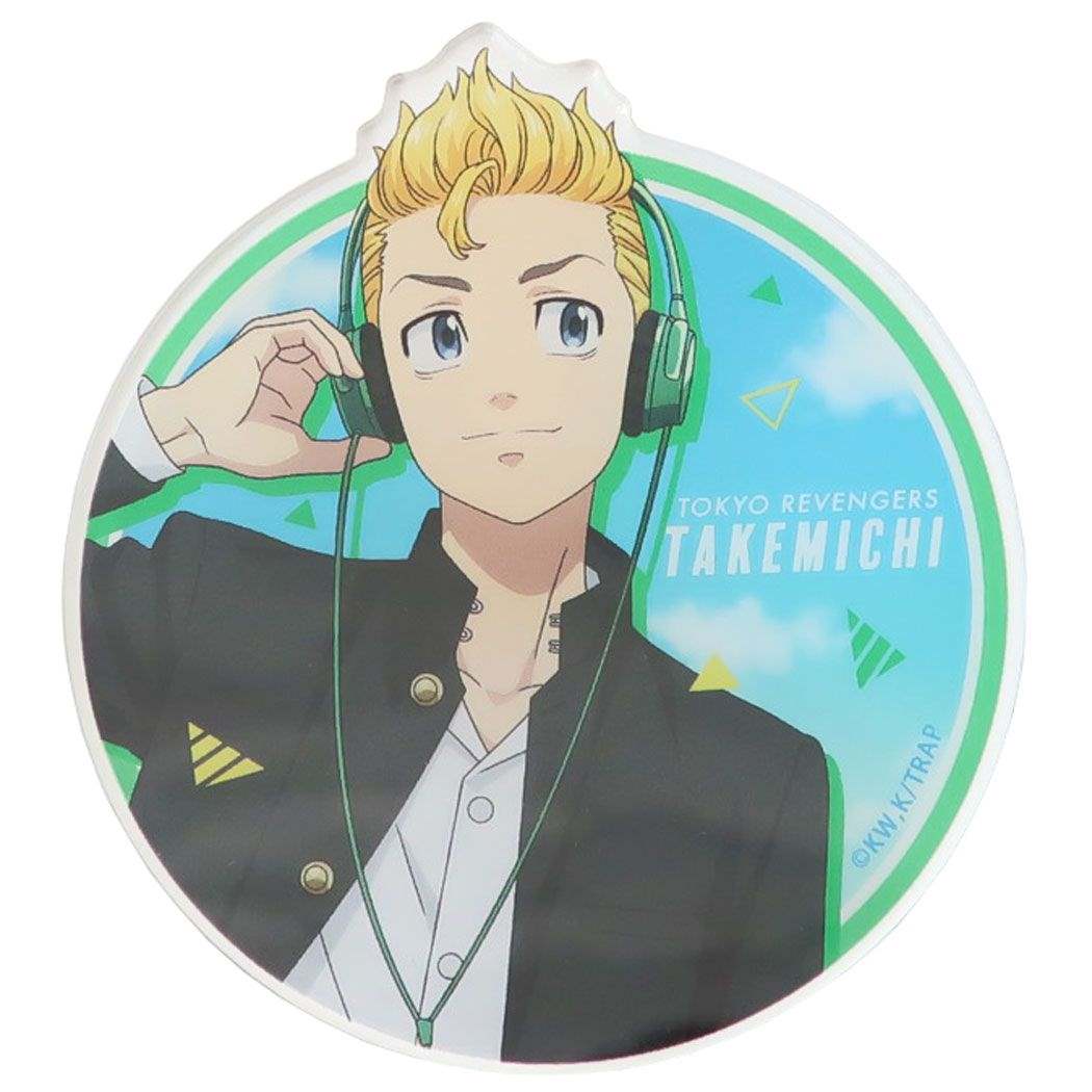 アクリルコースター テーブルウェア 東京リベンジャーズ MUSIC 花垣武道 少年マガジン カミオジャパン コップ敷き アニメメール便可