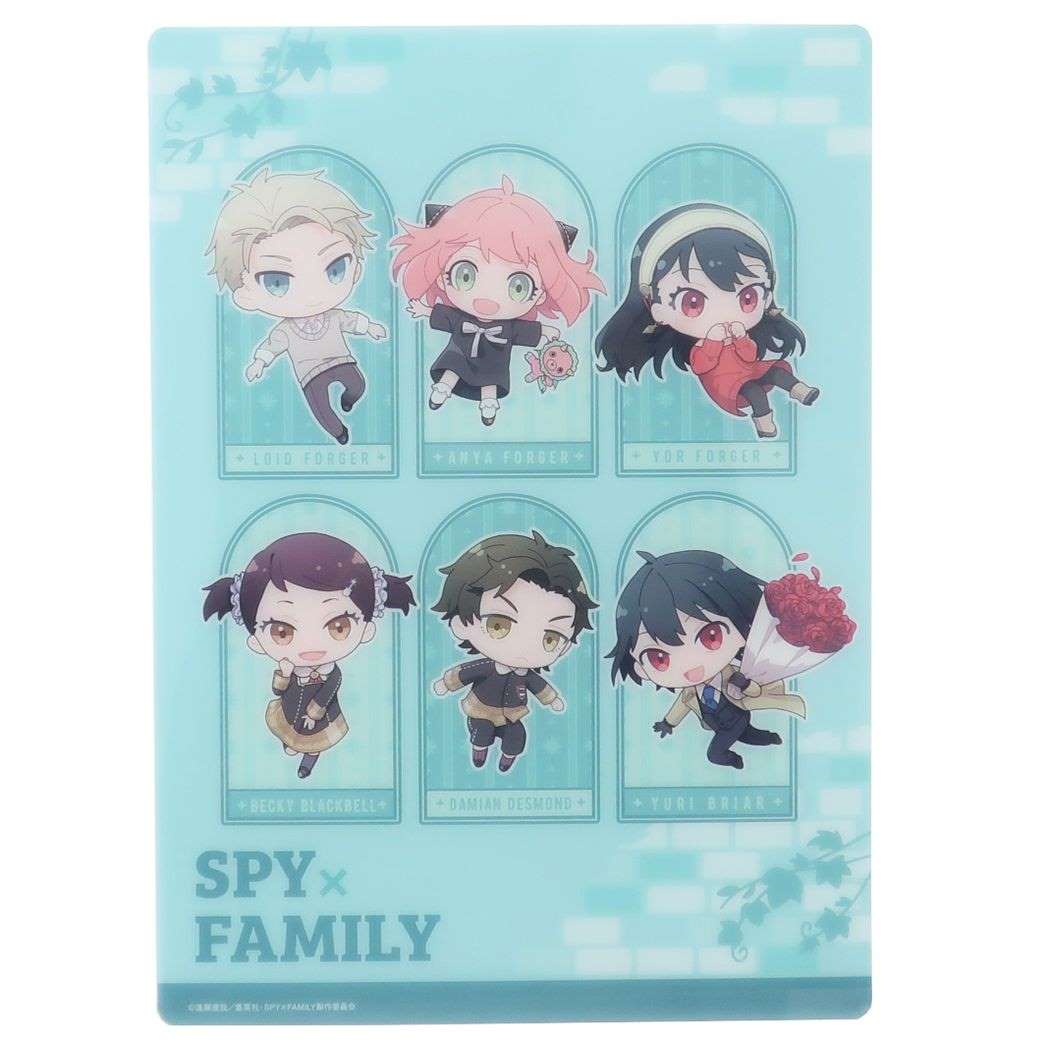下じき 下敷き スパイファミリー SPY FAMILY レンガ おっこち2 少年ジャンプ カミオジャパン 新学期準備文具 小学生 かわいい アニメメール便可
