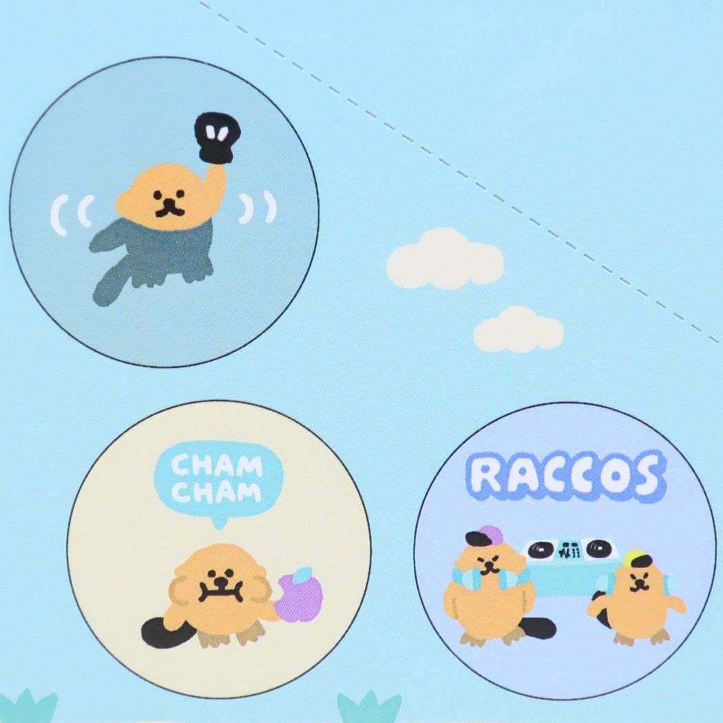 トレーディング缶バッチ全6種セット 缶バッジ ラッコズ CHAMCHAM たかだべあ カミオジャパン コレクション雑貨まとめ買い