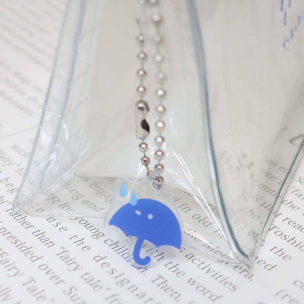 クリアコーデペンポーチ ペンケース くも カミオジャパン 筆箱 新学期準備文具 かわいい