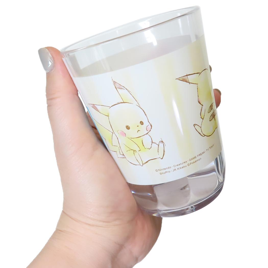 クリアタンブラー370ml プラカップ ポケットモンスター おすわり イエロー ポケモン カミオジャパン プラコップ かわいい