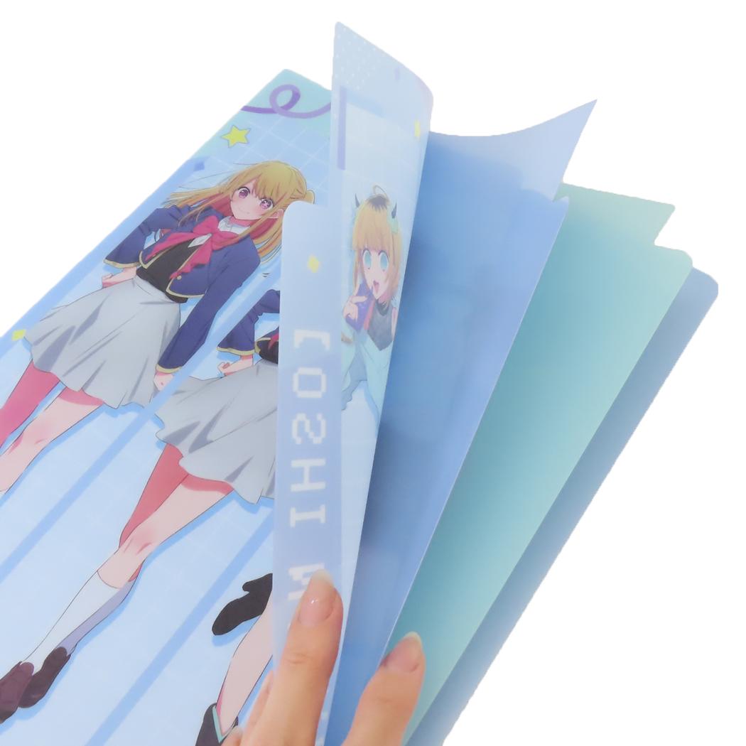 ダイカットポケット3インデックスファイル A4 ポケットファイル 推しの子 B 小町 カミオジャパン 新学期準備文具 かわいい メール便可