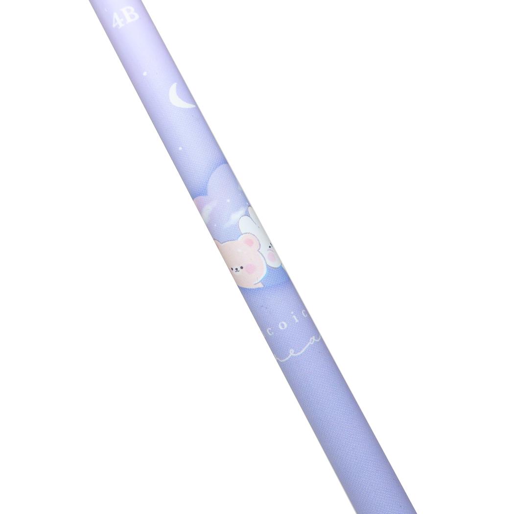 マット軸鉛筆4B 鉛筆 NICOICHI DREAM カミオジャパン えんぴつ 新学期準備文具 筆記用具 小学生 かわいい メール便可