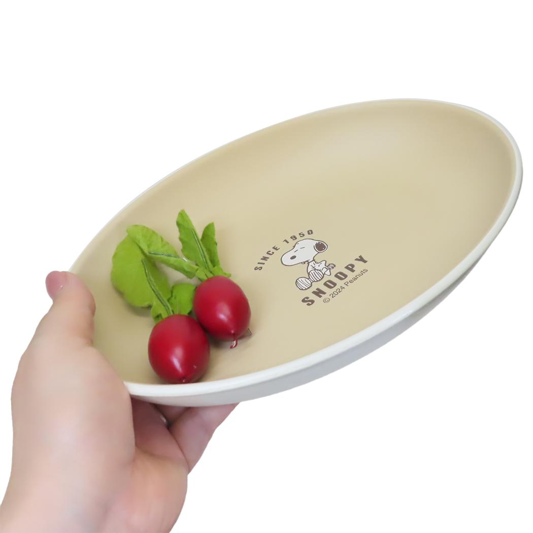オーバルプレート 中皿 スヌーピー スヌーピー とさんぽ ピーナッツ カミオジャパン 食器